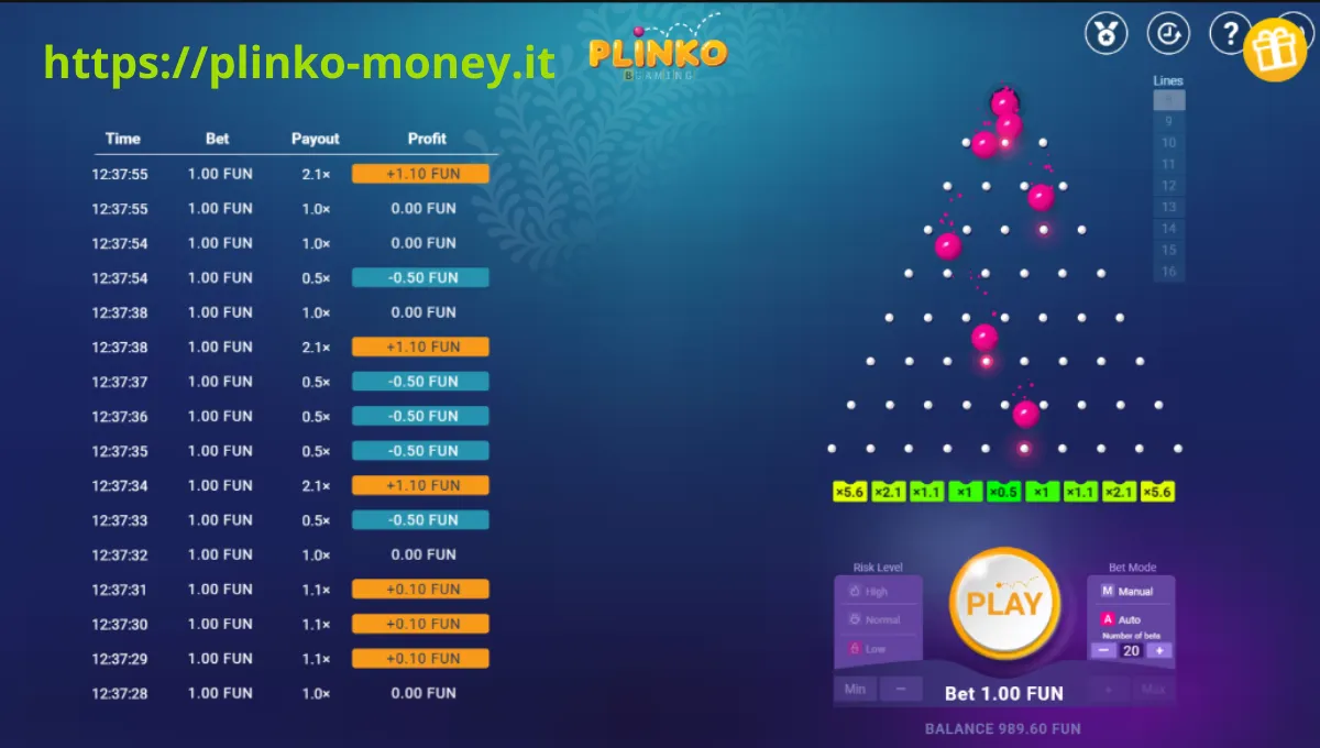 Planning moves in Plinko game